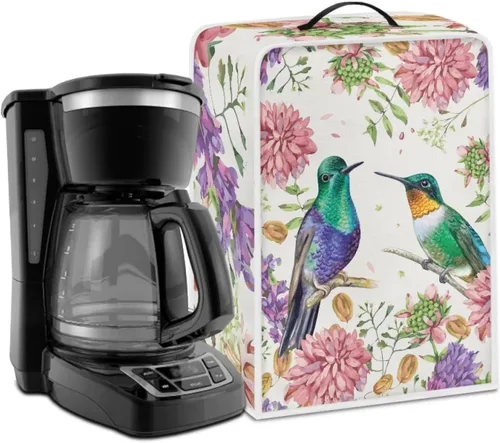 Vista 15 de Cubiertas antipolvo para máquina de café cruzado con bandera estadounidense, para mezclador, máquina de jugo, mantiene la cocina y la oficina