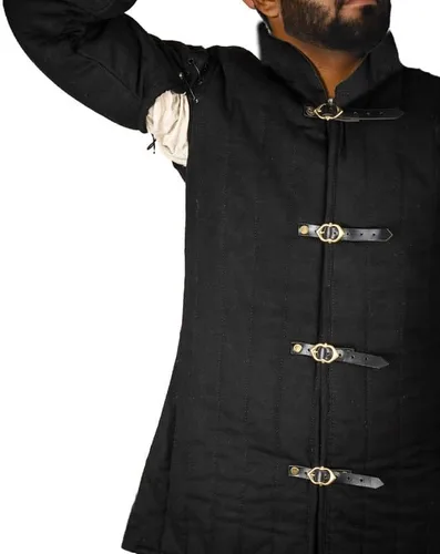 Vista 9 de Abrigo Gambeson acolchado grueso Aketon Chaqueta Armadura