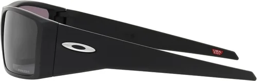 Vista 4 de Oakley Gafas de sol para hombre, marco negro mate, lentes gris Prizm, 2.402in