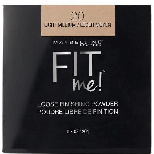 Vista 8 de Maybelline Fit Me - Polvo fijador suelto, polvo facial de maquillaje y polvo de acabado, Claro, 1 unidad