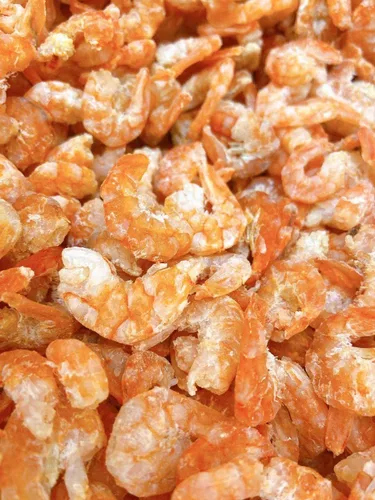 Vista 2 de Camarones secos Tailandia de grado premium, sin cáscara, cabeza y cola (2 libras)