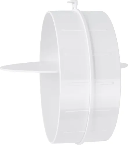 Vista 7 de Conector de conducto en línea de plástico de 4 pulgadas. Conector de escape/entrada para conducto flexible o recto. - Tamaño del conector 3.9