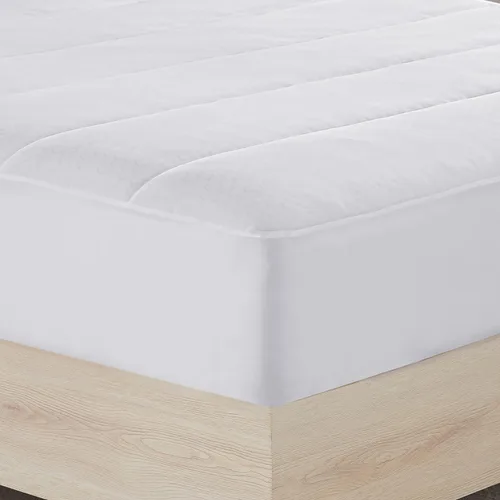 Vista 4 de Serta Power Chill - Protector de colchón refrescante tamaño individual, protector de colchón elástico ajustable, funda superior de almohada suave