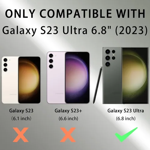 Vista 2 de Funda de teléfono para Samsung Galaxy S23 Ultra de 6.8 pulgadas, cubierta de lujo con soporte de astronauta con bonito corazón de amor
