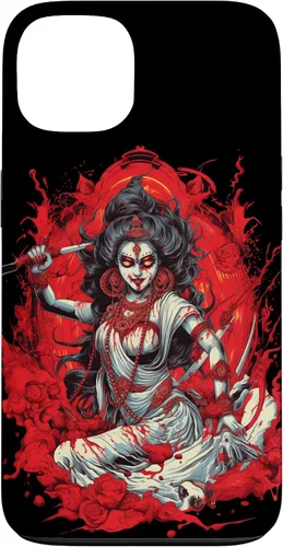Vista 7 de iPhone 16 Kali Goddess of Death, Time and Doomsday Hindu God Occult Case