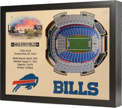 Vista 14 de YouTheFan NFL Arte de Pared StadiumView de 25 Capas