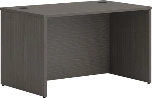 Vista 22 de HON MOD - Escritorio ejecutivo grande de 48 pulgadas para computadora, laminado de madera gruesa, mesa moderna con gestión de cables, 48 pulgadas