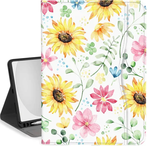 Vista 11 de Feams Funda para iPad (A16) de 11ª generación de 11 pulgadas 2025, iPad de 10.9 pulgadas 2022, funda de suspensión automática con soporte para lápiz