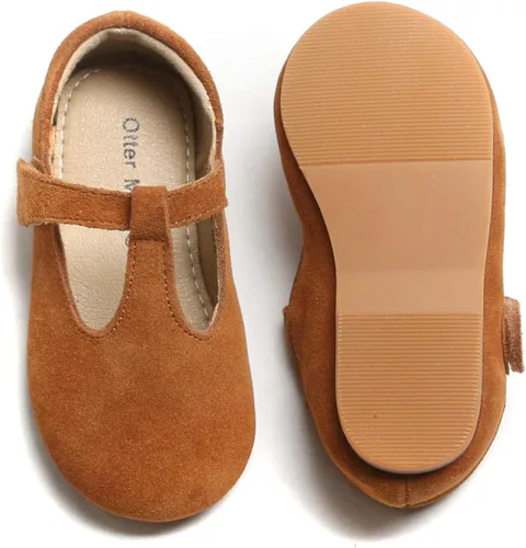 Vista 3 de Otter MOMO ToddlerLittle Girls Mary Jane Ballerina Flats Shoes Slip-on School Party Dress Shoes