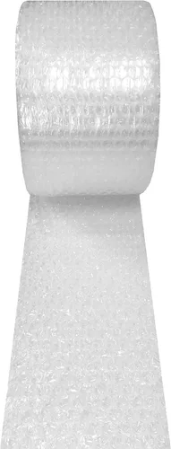 Vista 3 de Amazon Basics - Juego de rollos acolchados de burbujas (tamaño grande + pequeño)