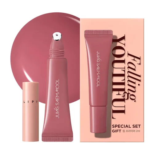 Vista 17 de LIP-PRESSION Metal Serum Gloss Brillo de labios coreano (Boba Noir)