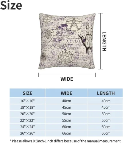 Vista 3 de Various Retro Symbols -Pillow Covers, 20"X20" Inch Velvet Soft Throw Pillow Covers, Cozy Fluffy Pillow Cases With Zipper, Decorative Square