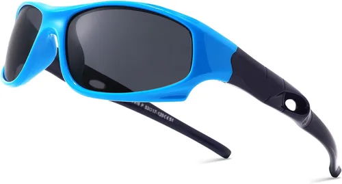 Vista 2 de Pro Acme TR90 Gafas de sol deportivas polarizadas irrompibles para niños y niñas