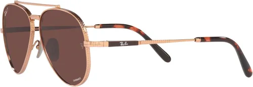 Vista 3 de Ray-Ban RB8225 Aviator Titanium Pilot - Gafas de sol