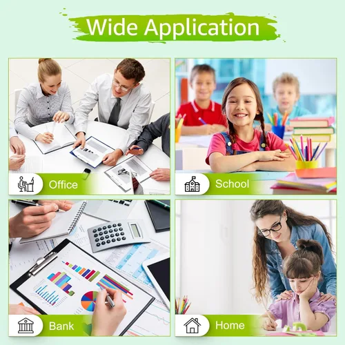 Vista 6 de Cartuchos de tinta 65XL de alto rendimiento remanufacturados de repuesto para HP Ink 65, paquete combinado negro y color compatible con impresora
