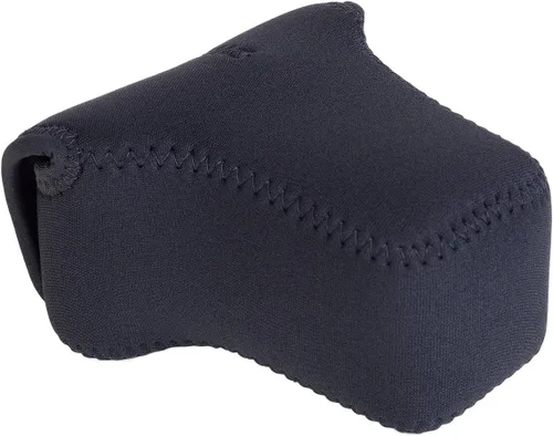 Vista 14 de OP/TECH USA Soft Pouch – Estuche compacto para cámara digital, bolsa ligera para accesorios, elegante funda de neopreno para DSLR, perfecta