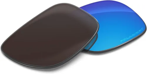 Vista 4 de Lentes de repuesto compatibles con Oakley Holbrook Holbrook Asian Fit (AF) polarizadas grabadas - Paquete económico