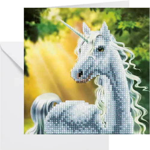 Vista 14 de CRYSTAL ART Kit de tarjetas de león en reposo 7.1 x 7.1 in
