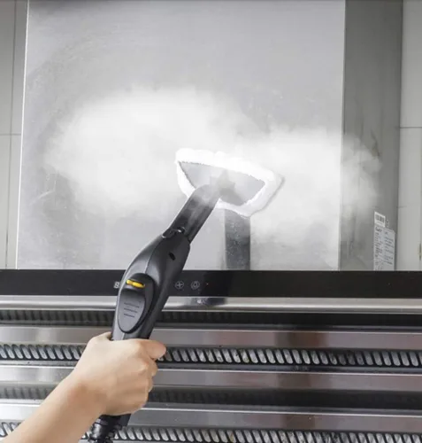 Vista 4 de Limpiador de vapor a presión de alta temperatura Máquina de limpieza portátil para el hogar multifuncional Aire acondicionado Lampblack máquina Rojo