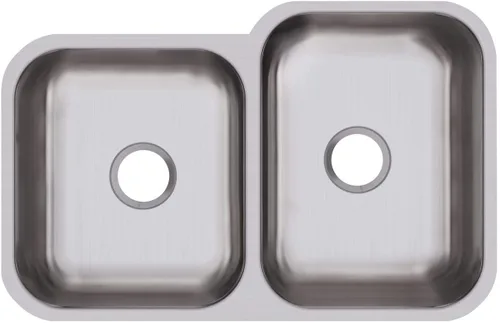 Vista 10 de Dayton DCFU3118 - Fregadero de acero inoxidable con doble cuenco