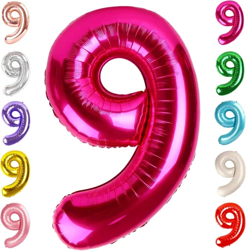 Vista 196 de Globos del números 0 de 40 pulgadas para formar los números 10, 20, 30, 40, 50, 60, 70, 80, 90, 100, para decoración de cumpleaños, bodas, eventos