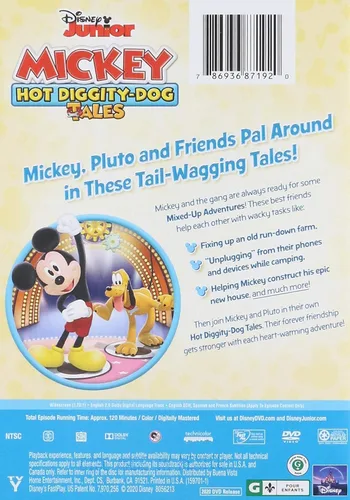 Vista 2 de DISNEY JUNIOR MICKEY HOT DIGGITY-DOG TALES HOME VIDEO RELEASE