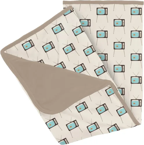 Vista 3 de KicKee - Manta de cochecito con estampado, suavidad suprema para una manta de bebé definitiva, cómoda manta de seguridad