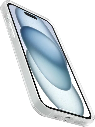 Vista 4 de OtterBox Funda transparente para iPhone 15 Plus y iPhone 14 Plus Symmetry Series, (transparente), se ajusta a MagSafe, ultra elegante, bordes