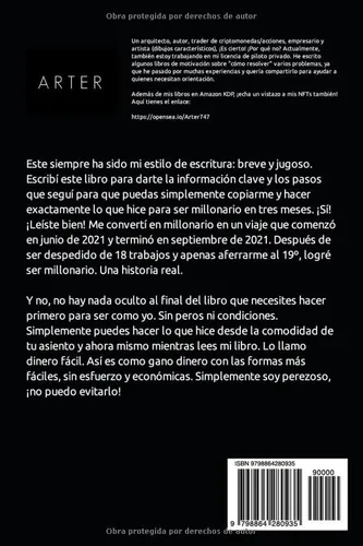 Vista 2 de Cómo gané 2 millones de dólares en 3 meses Cómo hacerse rico - dinero fácil (Spanish Edition)