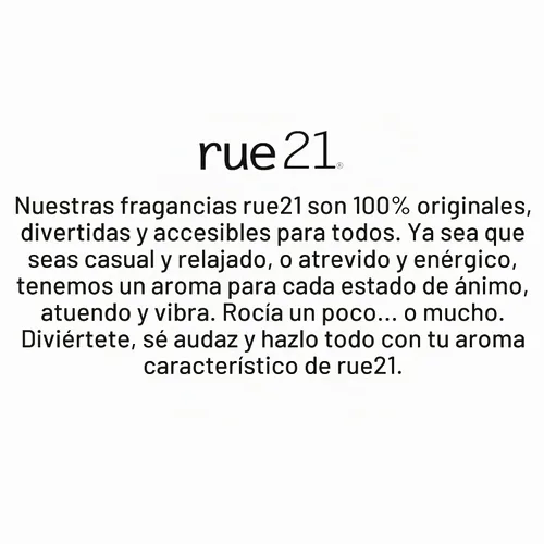 Vista 8 de Rue 21 21 Black Eau De Parfum, Perfume en Spray para Mujer - 1.7 fl oz (50 ml)