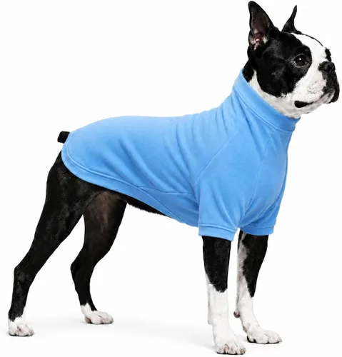 Vista 52 de Lovelonglong Sudadera para perro, otoño, invierno, clima frío, camisetas para perros pequeños, medianos y grandes, ropa de chihuahua, color negro, XS