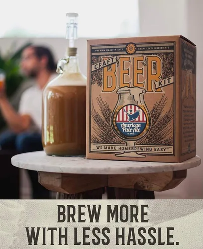 Vista 5 de Craft a Brew - Extracto de malta seca para kit de preparación - Extracto base multiusos - 1 libra de trigo bávaro - Para cualquier estilo de cerveza
