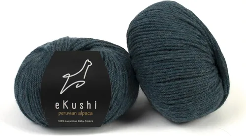 Vista 110 de 100% Hilo de Alpaca Baby para Tejer y Ganchillo - 1 Cono de Hilo Premium DK - Ligero, Hipoalergénico y Térmico Hecho en Perú - Ideal para Proyectos