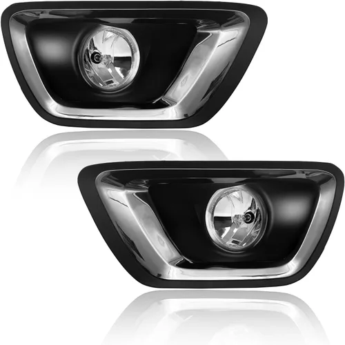 Vista 26 de Luces antiniebla LED y DRL para compatibles con Dodge Dakota 1997 1998 1999 2000/Dodge Durango 1998-2000, un par de luces antiniebla delanteras
