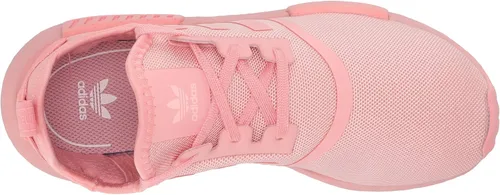 Vista 5 de adidas Originals NMD_r1 - Tenis unisex para niños Core BlackSilver MetallicSolar Red