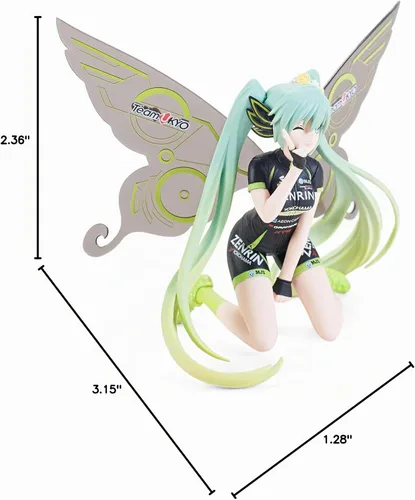 Vista 6 de Banpresto Hatsune Miku Goodsmile Racing and Team UKYO 2017 5.1" SQ Figura de acción