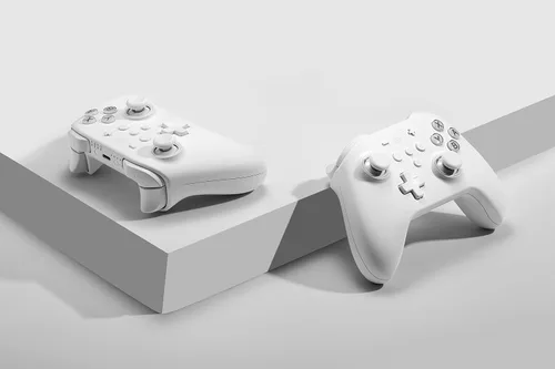 Vista 8 de GuliKit Kingkong 2 Pro Controller, Switch Pro Controller with Hall Effect Sensing Joystick, Wireless Bluetooth Gamepad for Mario Party Switch, No