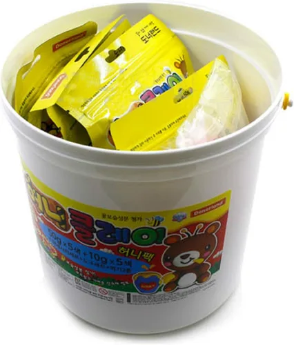 Vista 3 de Donerland Juego de miel de arcilla de miel (1.76 oz x 5 colores + 0.35 oz 5 colores)