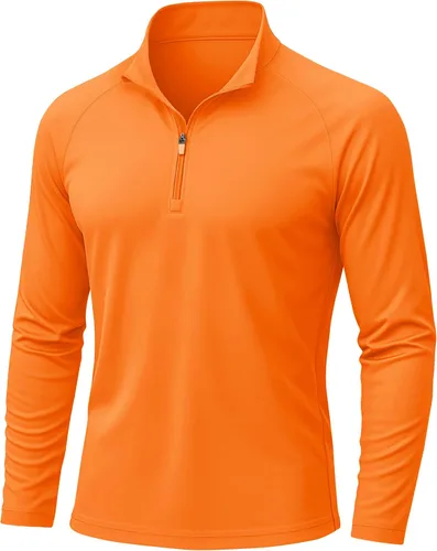 Vista 10 de KEFITEVD Camiseta de manga larga con protección solar UPF 50+ con Azur