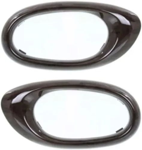 Vista 7 de Para Buick Rainier manija de puerta Trim 2004 2005 2006 2007 lado del conductor delantera madera plástico 15176947