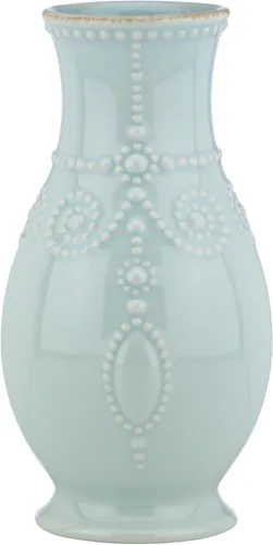 Vista 6 de Lenox Florero estriado French Perle de 8 pulgadas (Bluebell)