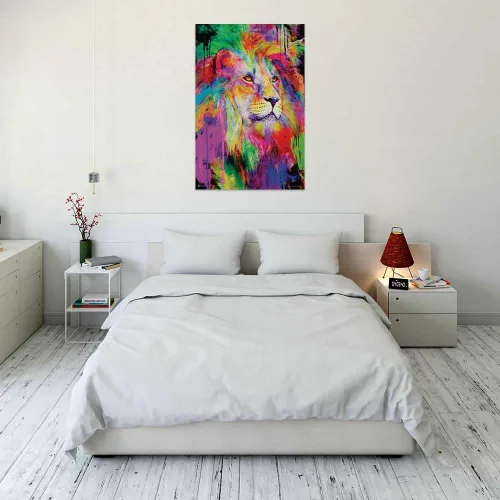 Vista 6 de Rainbow King by Aimee Stewart - Póster de luz negra no flocada, 24 x 36 pulgadas