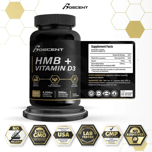Vista 2 de Paquete de fuerza y energía HMB y Shilajit