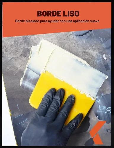 Vista 3 de KREFINISH Esparcidores de Relleno Corporal (3 Tamaños, 15 Piezas) - Esparcidor Plástico Reutilizable Amarillo para Rellenos Automotrices, Masillas