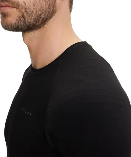 Vista 8 de FALKE Top de capa base de manga larga para hombre, ropa interior térmica, transpirable, secado rápido, nailon, 1 pieza