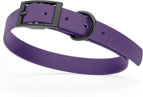 Vista 85 de Dogline Biothane - Collar impermeable para perro con hebilla de liberación rápida, resistente cincha de nailon recubierta con resistente y a prueba