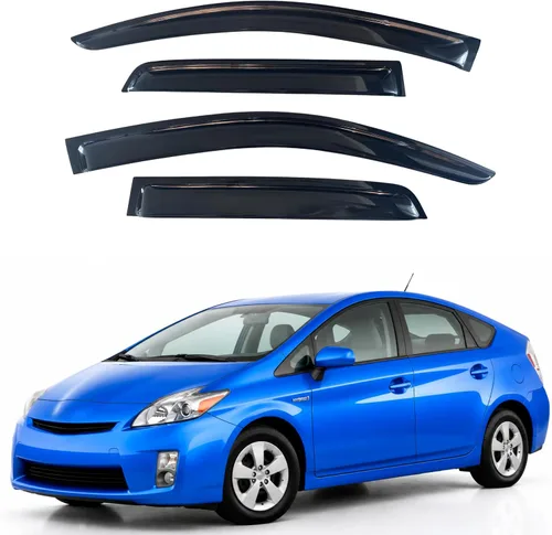 Vista 339 de Visera de ventana IG para Ford Focus Sedán y Hatchback 2012-2018, Protector de ventana lateral para lluvia y viento estilo Mugen, extra duradero