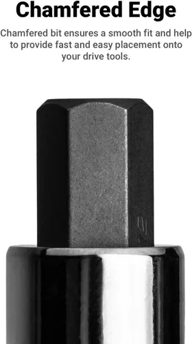 Vista 6 de Capri Tools 3-0531 2 mm Llave allen hexagonal, 1/4-pulgada de unidad, métrica