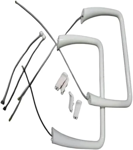Vista 4 de [Piezas de dron] Reemplazo para DJI Phantom 4 Cuerpo Shell/Patas de engranaje de aterrizaje Cubierta inferior superior para piezas de reparación