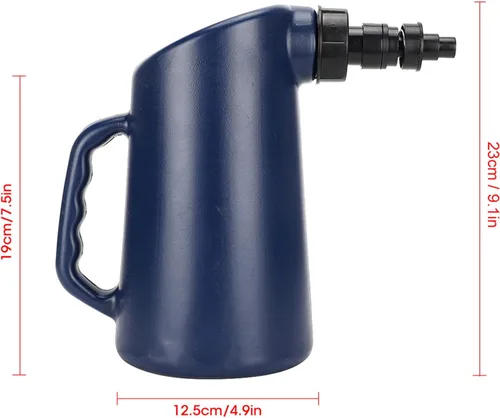 Vista 2 de Battery Filler - Botella de llenado de agua de batería de 2 litros/carrito de golf de ciclo profundo, botella de llenado de batería resistente